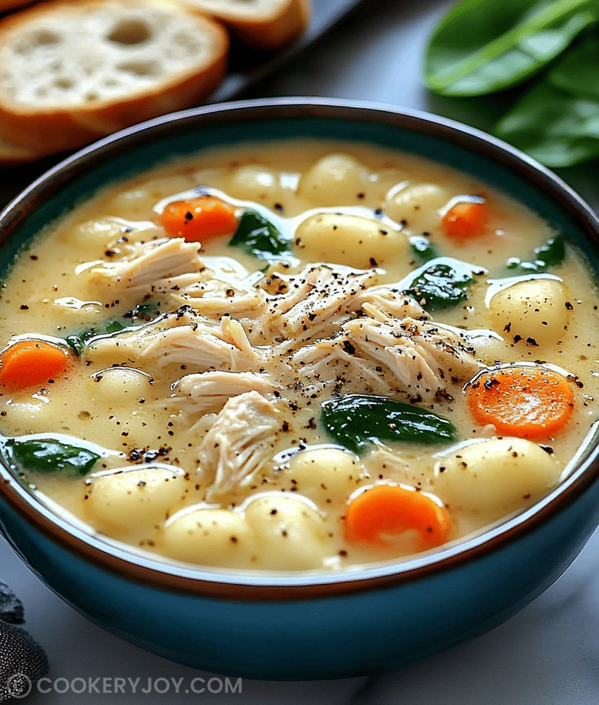 CrockPot Olive Garden Chicken Gnocchi Soup