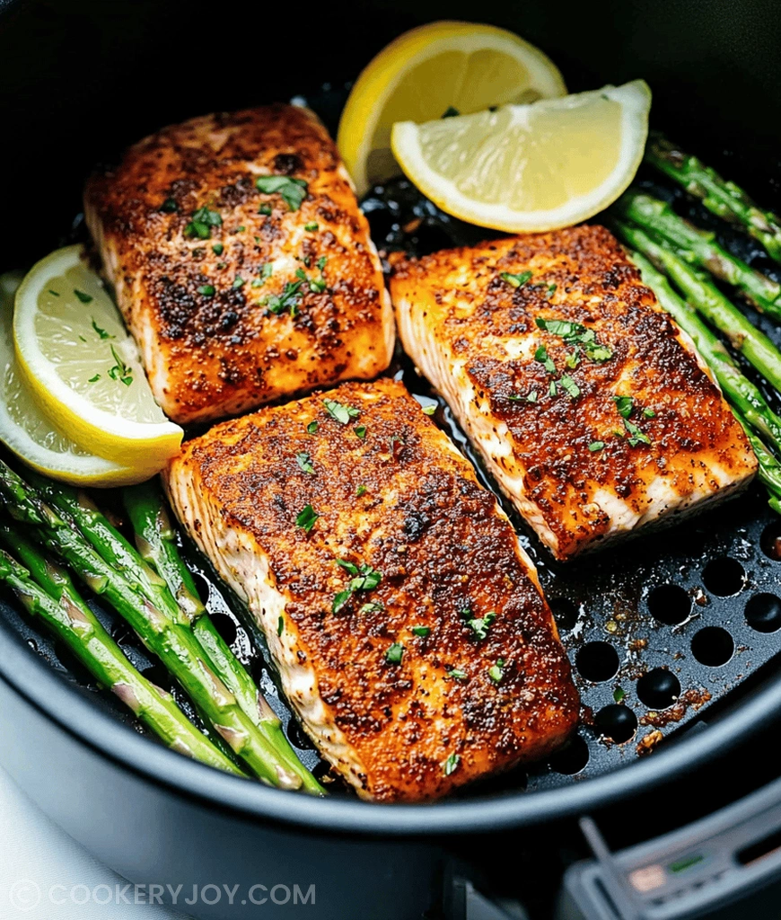 Air Fryer Salmon