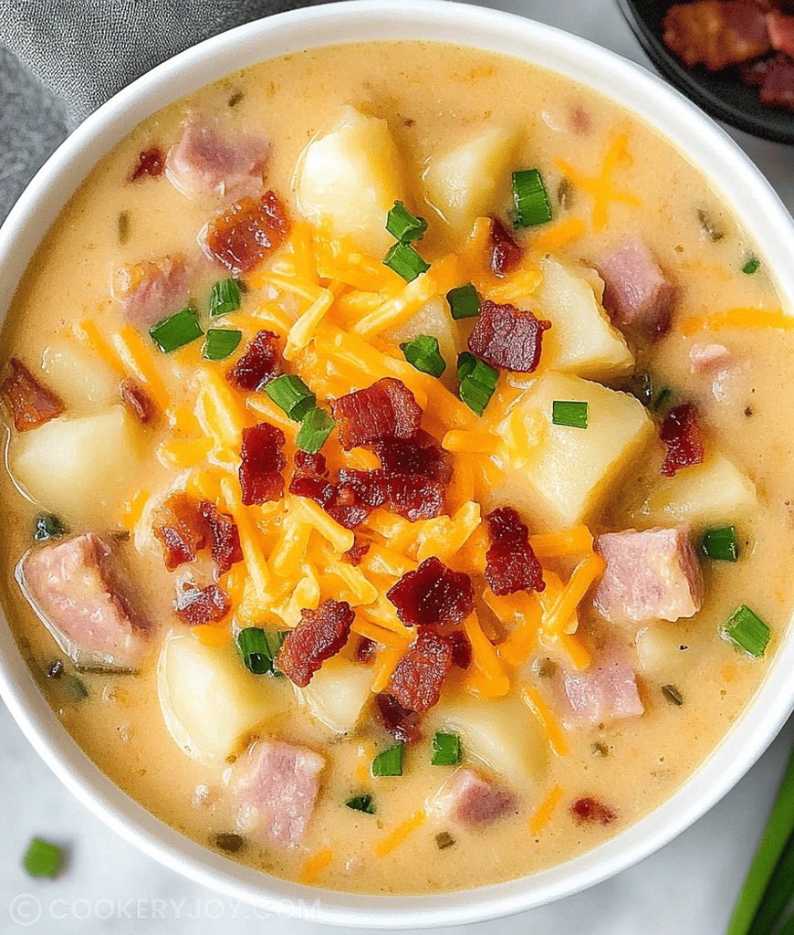 Crockpot Loaded Baked Potato Soup