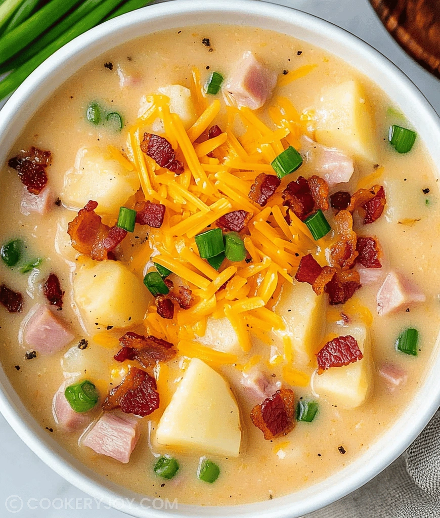 Crockpot Loaded Baked Potato Soup