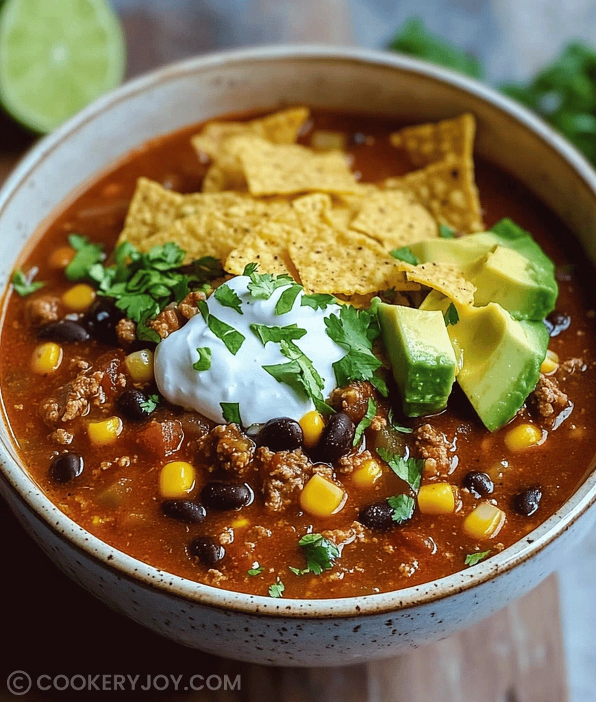 Slow Cooker Taco Soup