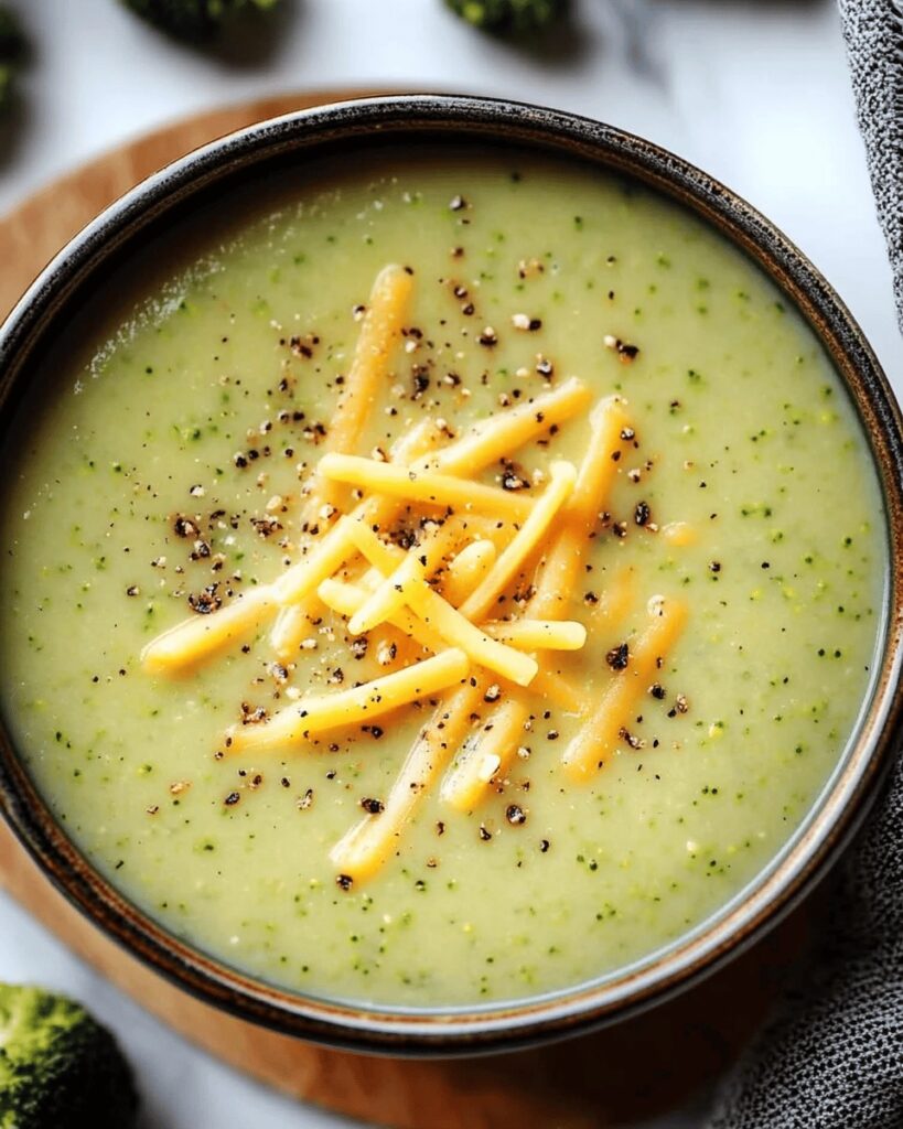 Broccoli Cheddar Soup