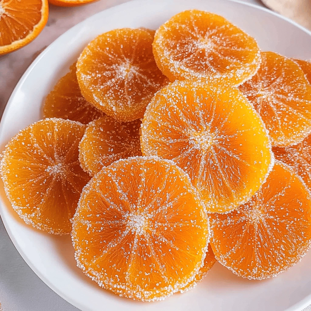 Candied orange slices