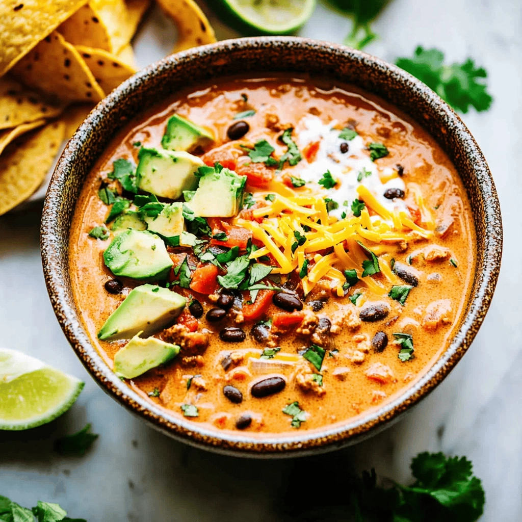 Cheesy Taco Soup