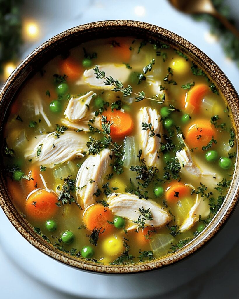 Chicken and Vegetable Soup