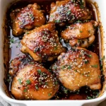 Honey Garlic Chicken Thighs