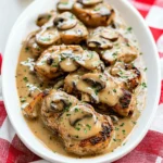Instant Pot Pork Chops With Mushroom Gravy