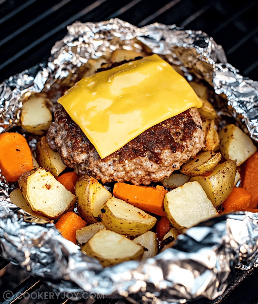 Cheeseburger Hobo Packets