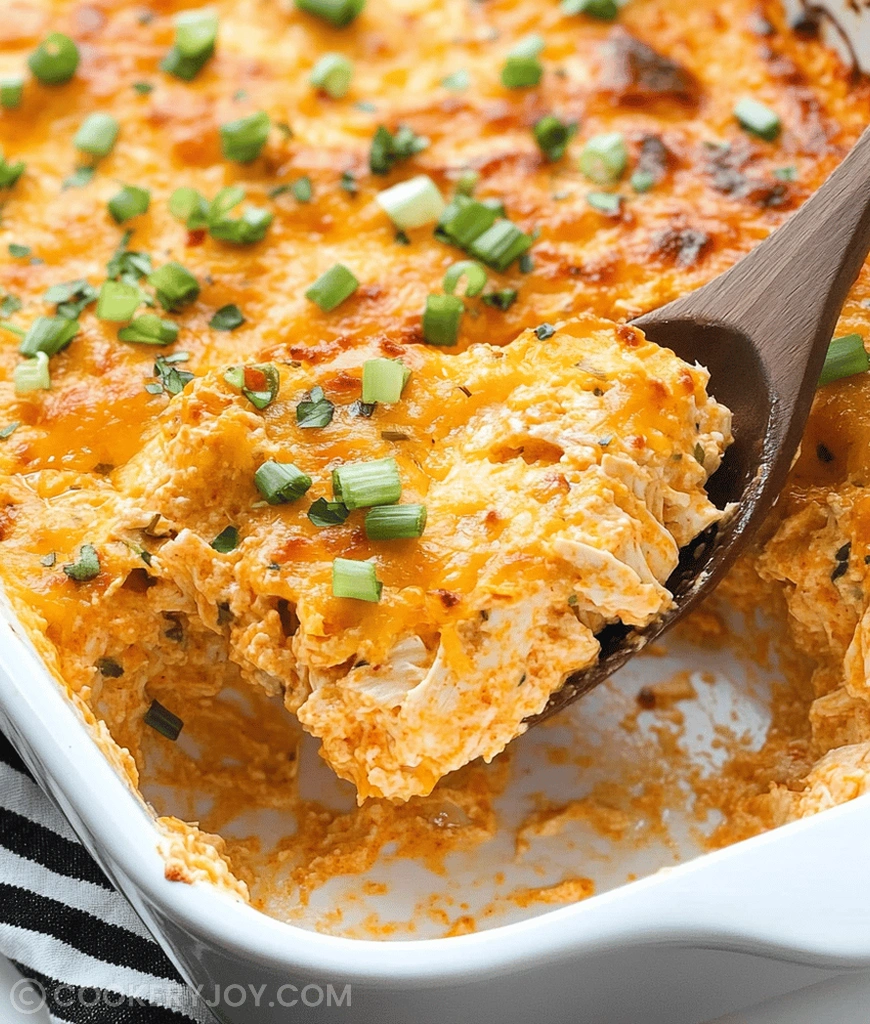 Keto Buffalo Chicken Casserole