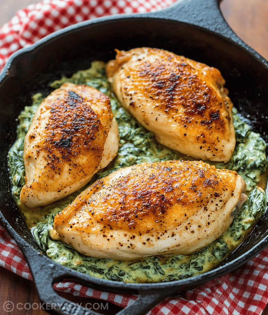Spinach Stuffed Chicken Breast