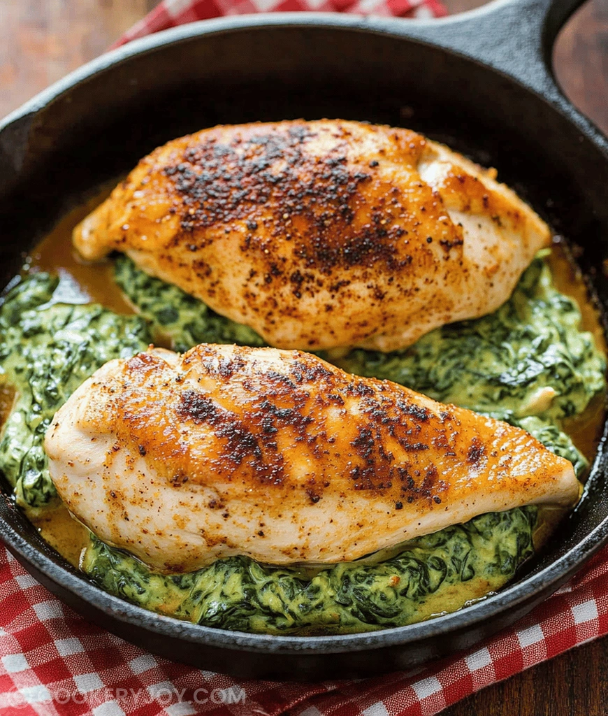 Spinach Stuffed Chicken Breast