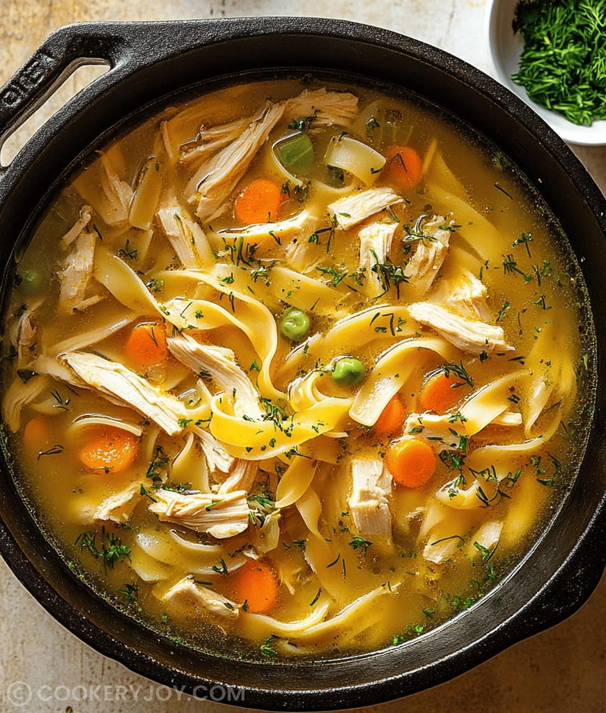 Quick Chicken Noodle Soup