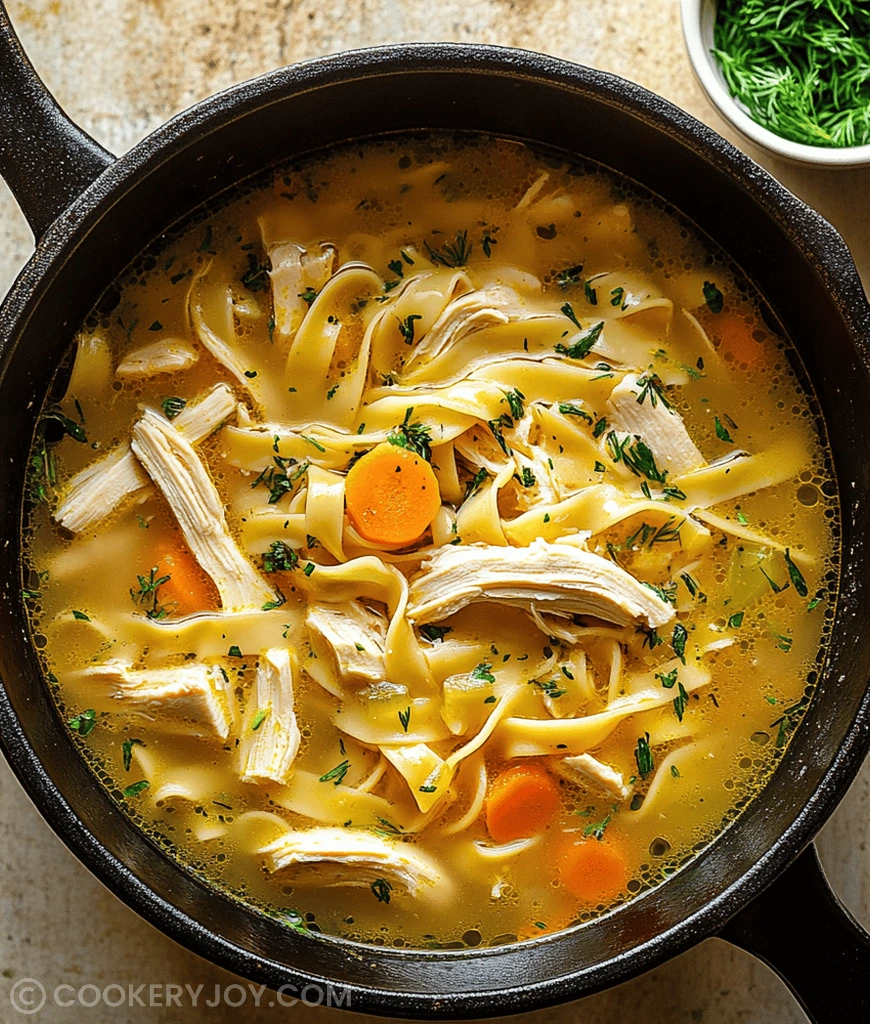 Quick Chicken Noodle Soup