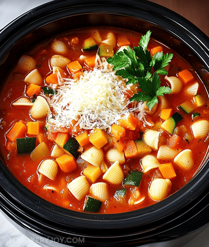 Crockpot Minestrone Soup