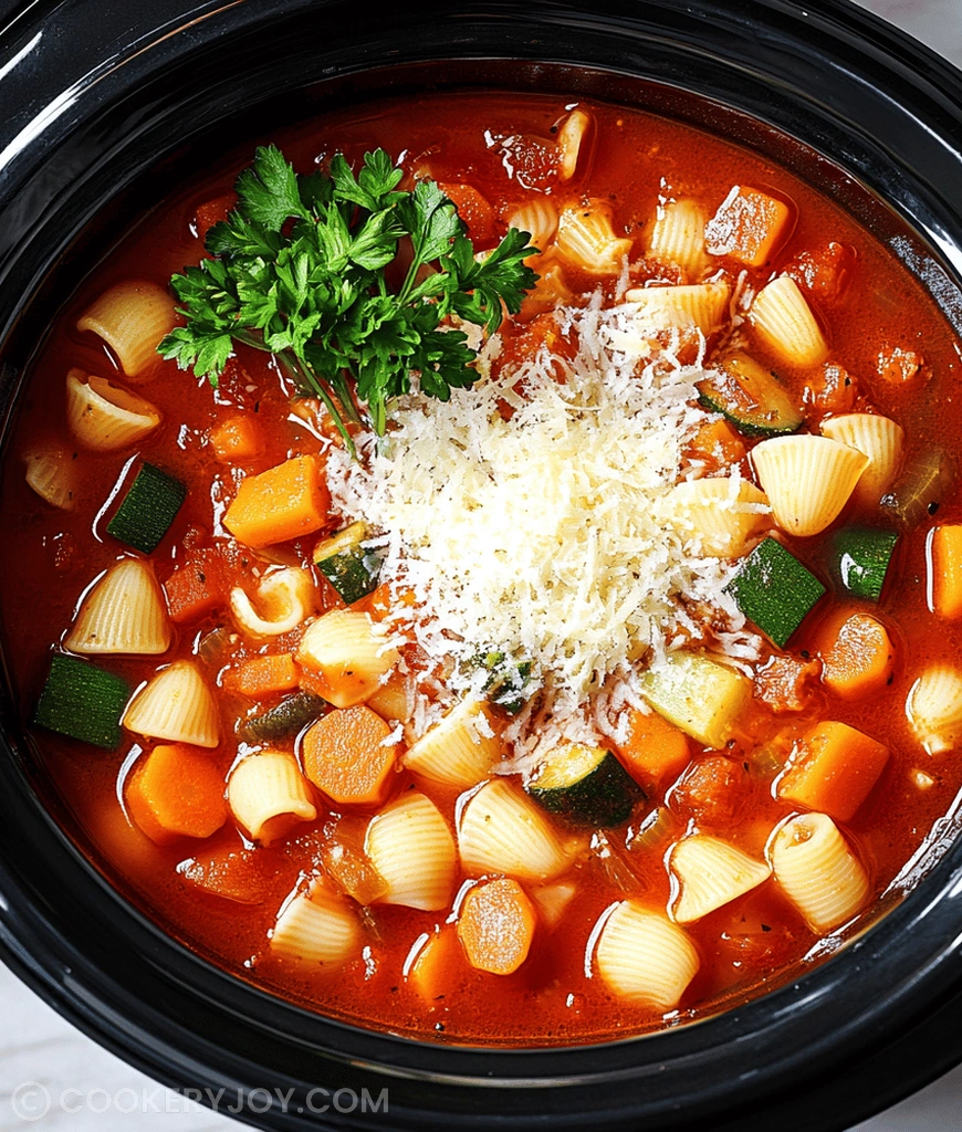 Crockpot Minestrone Soup