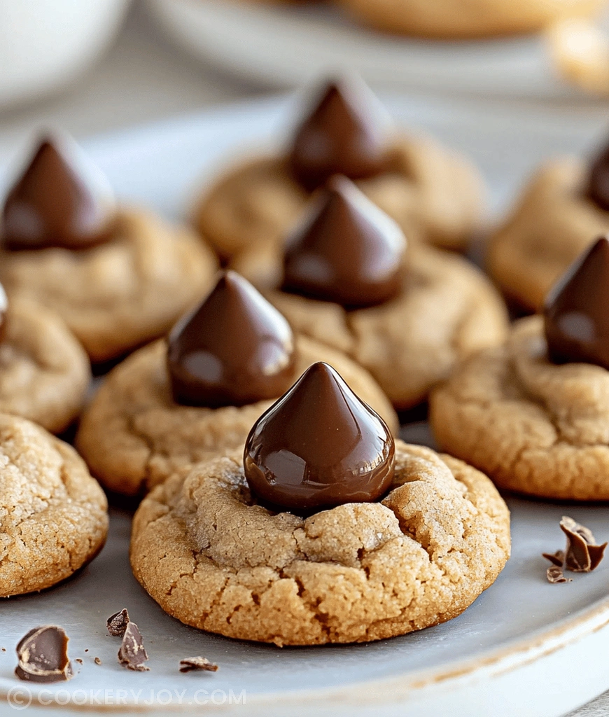 Peanut butter blossom cookies