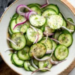Cucumber Onion Salad