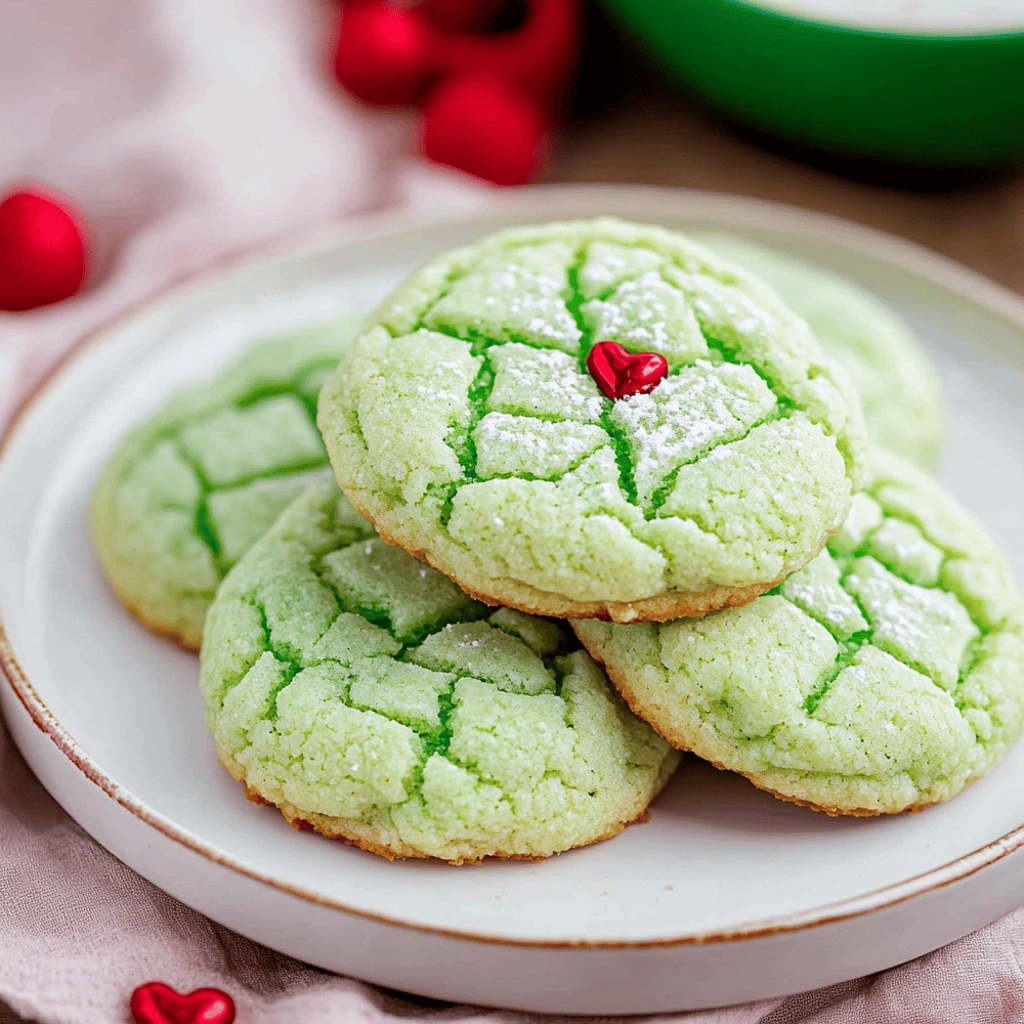 Grinch Cookies
