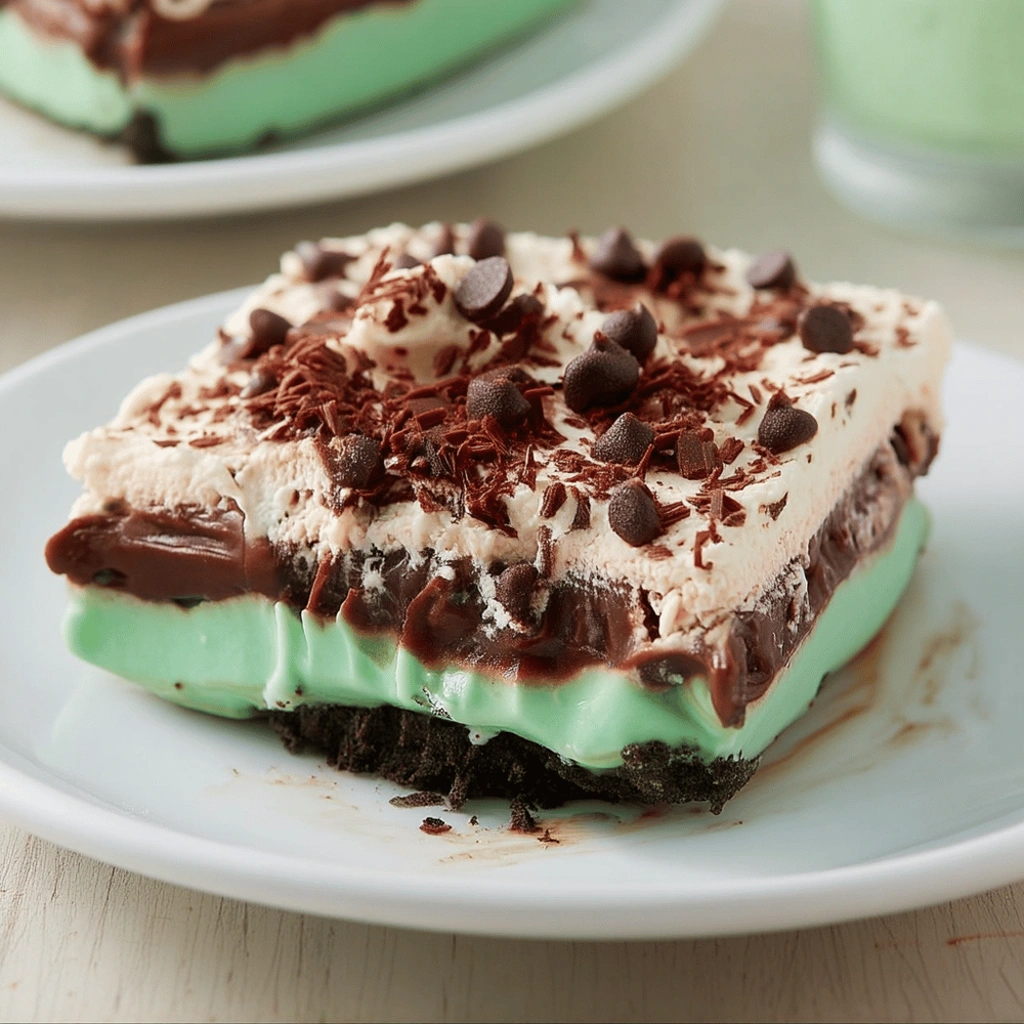 Mint Chocolate Lasagna