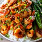 Sweet Chili Shrimp With Asparagus