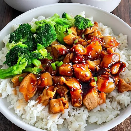 Teriyaki Chicken Rice Bowl