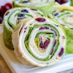Turkey Cranberry Pinwheels