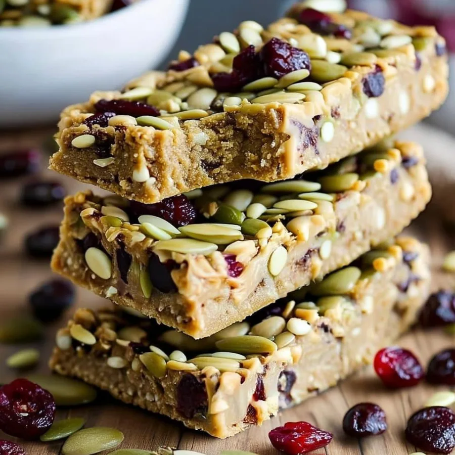 Vegan Chickpea Protein Bars