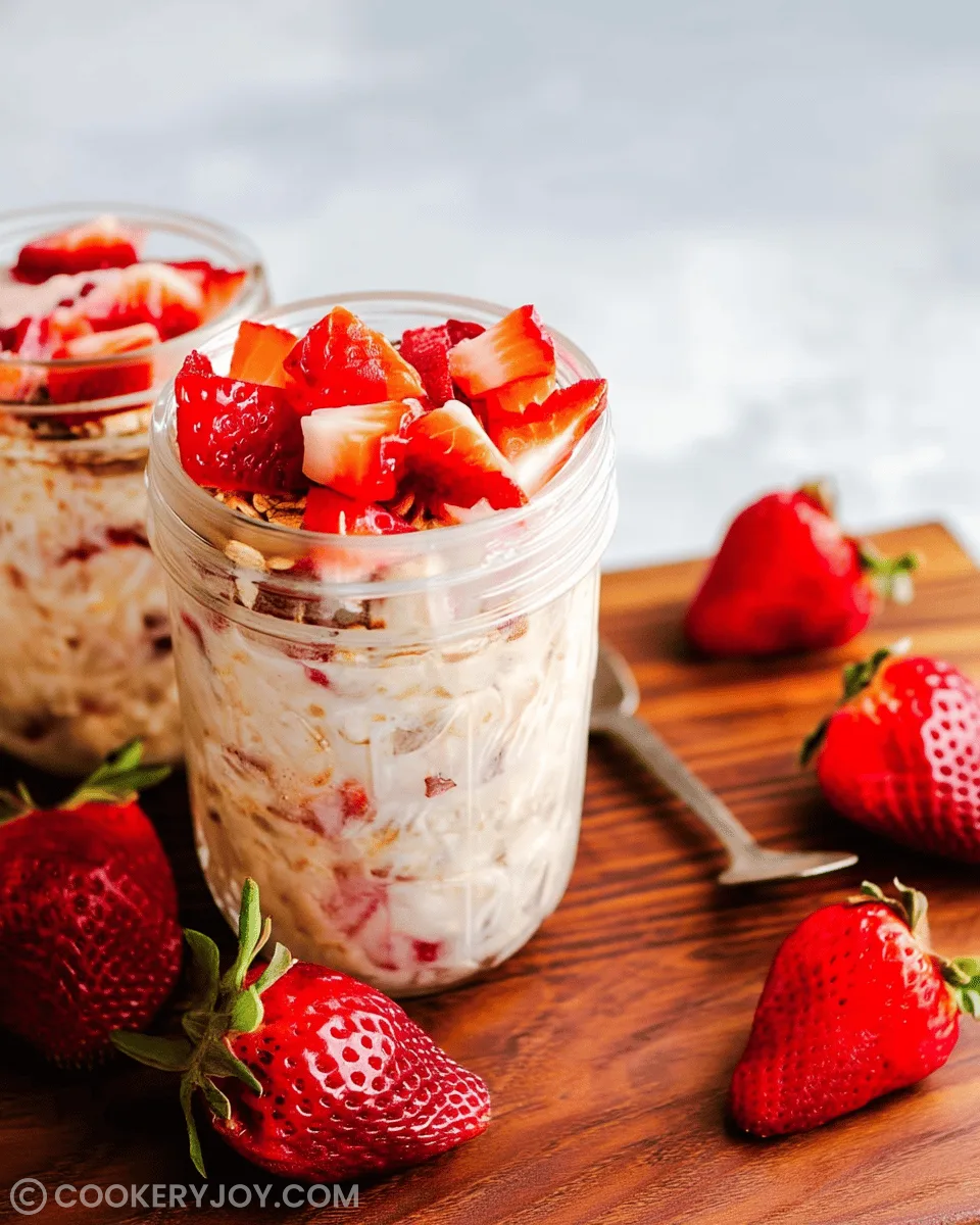 strawberry-overnight-oats