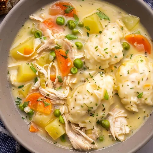 Chicken Dumpling Soup