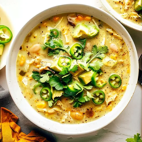 Creamy White Chicken Chili