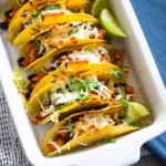 Easy Baked Chicken Tacos