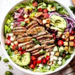 Mediterranean Salad With Chicken