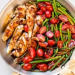 One Pan Balsamic Chicken And Veggies