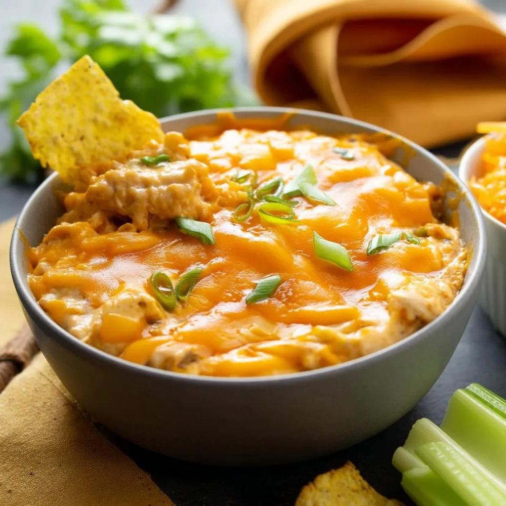 Slow Cooker Buffalo Chicken Dip