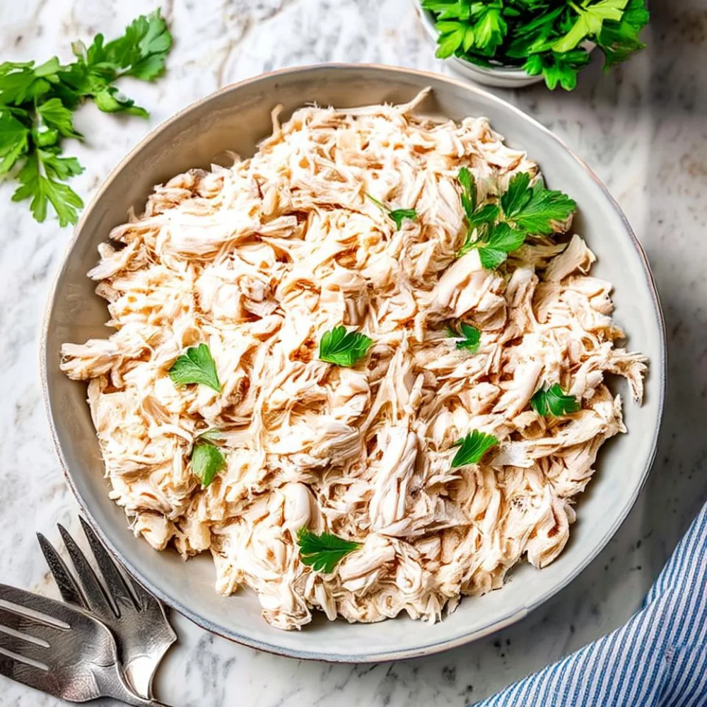 Slow Cooker Shredded Chicken