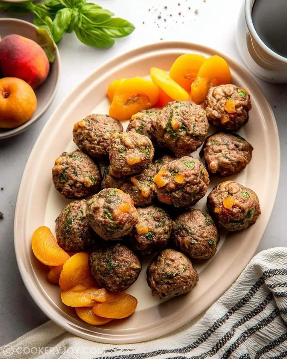 apricot-basil-breakfast-meatballs