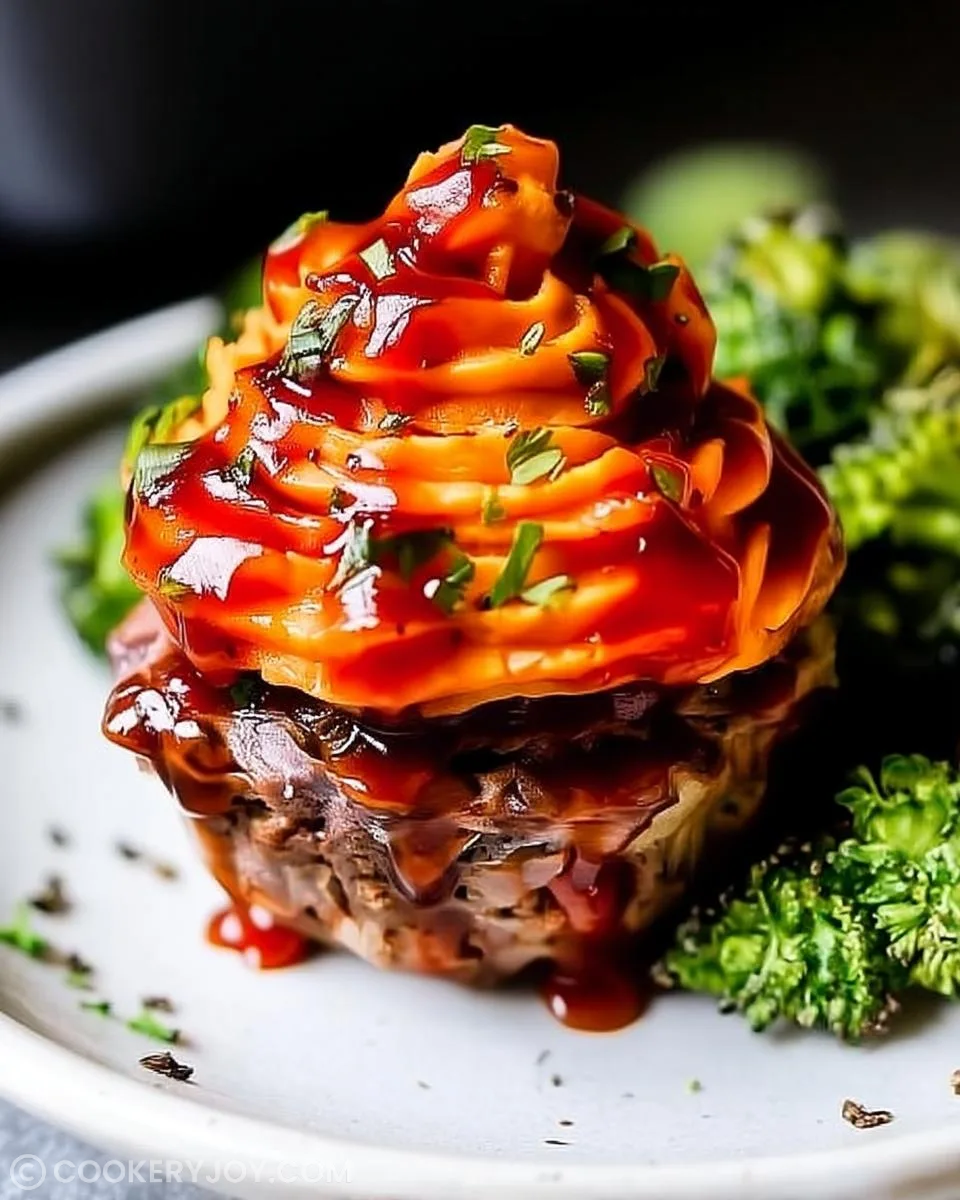 bbq-meatloaf-muffins-with-sweet-potato-topping
