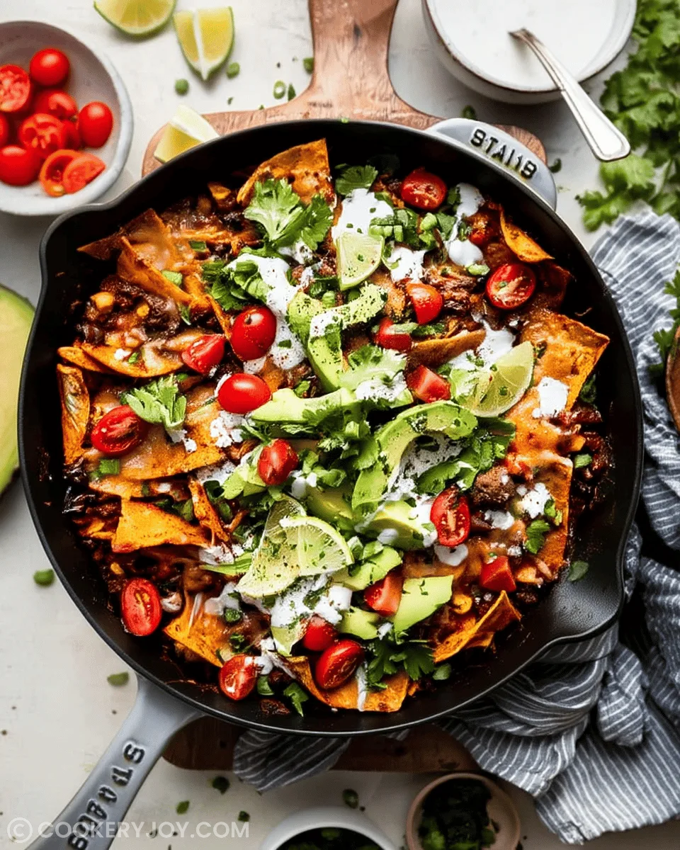 beef-skillet-enchiladas