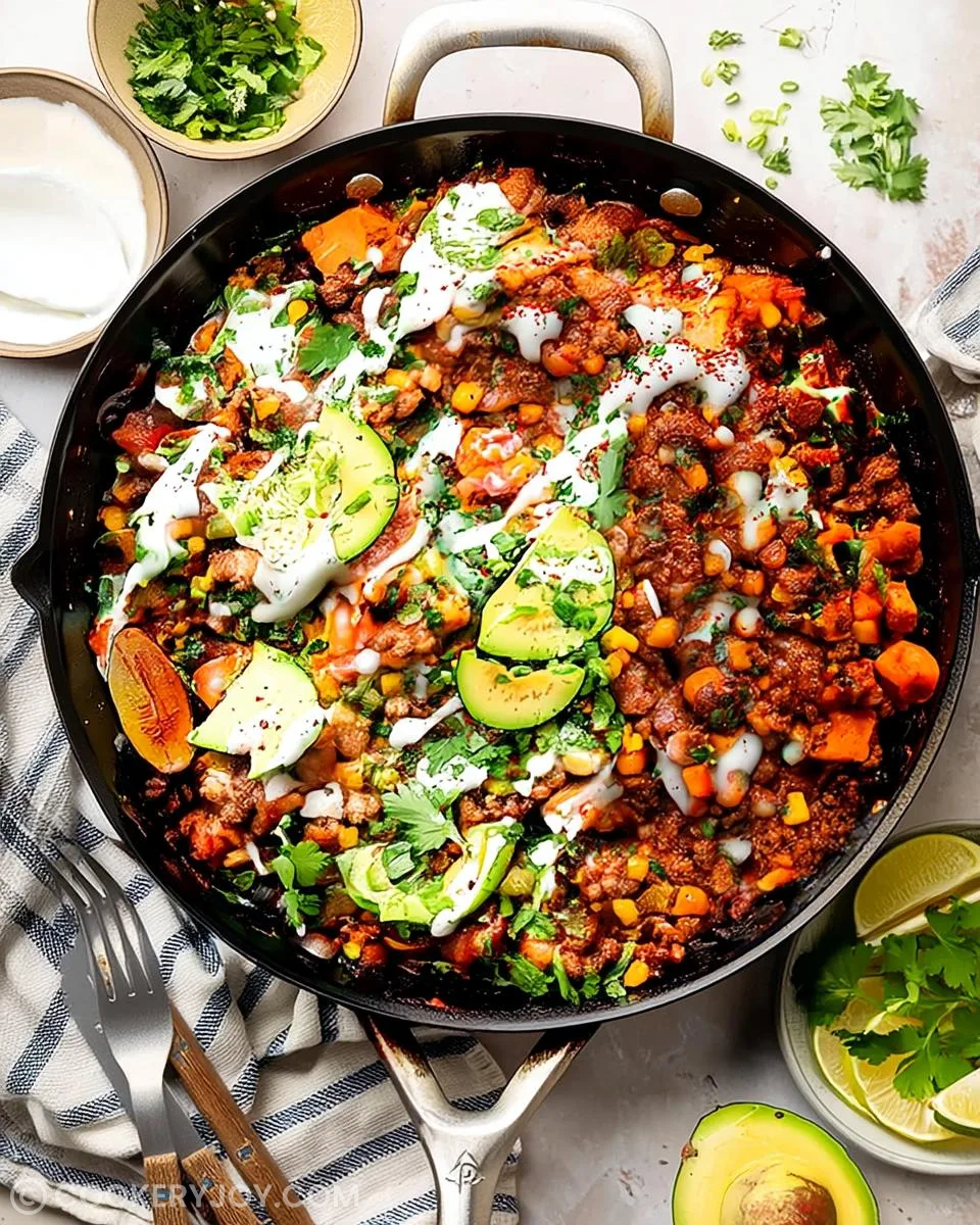 ground-beef-and-zucchini-skillet
