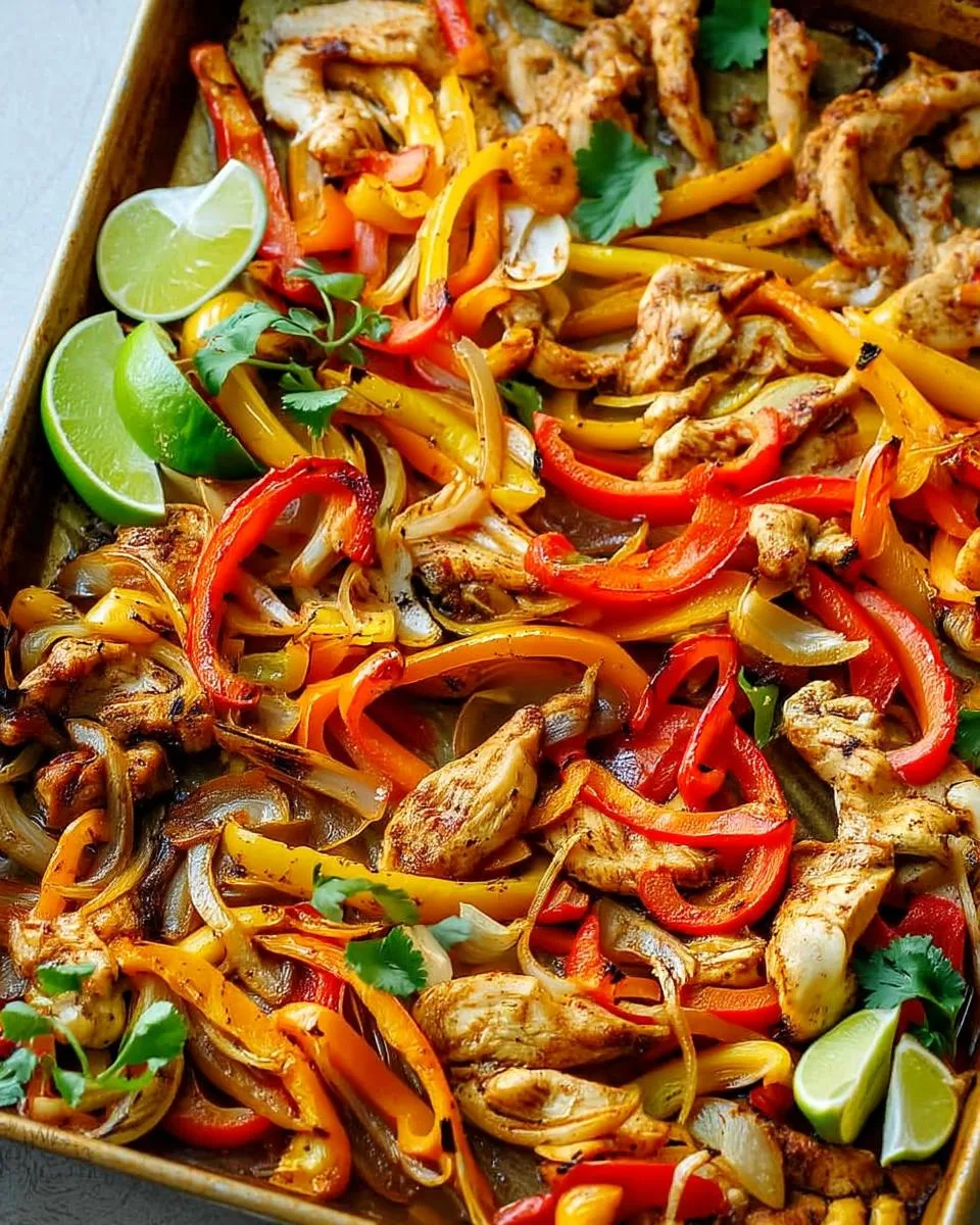 sheet-pan-chicken-fajitas