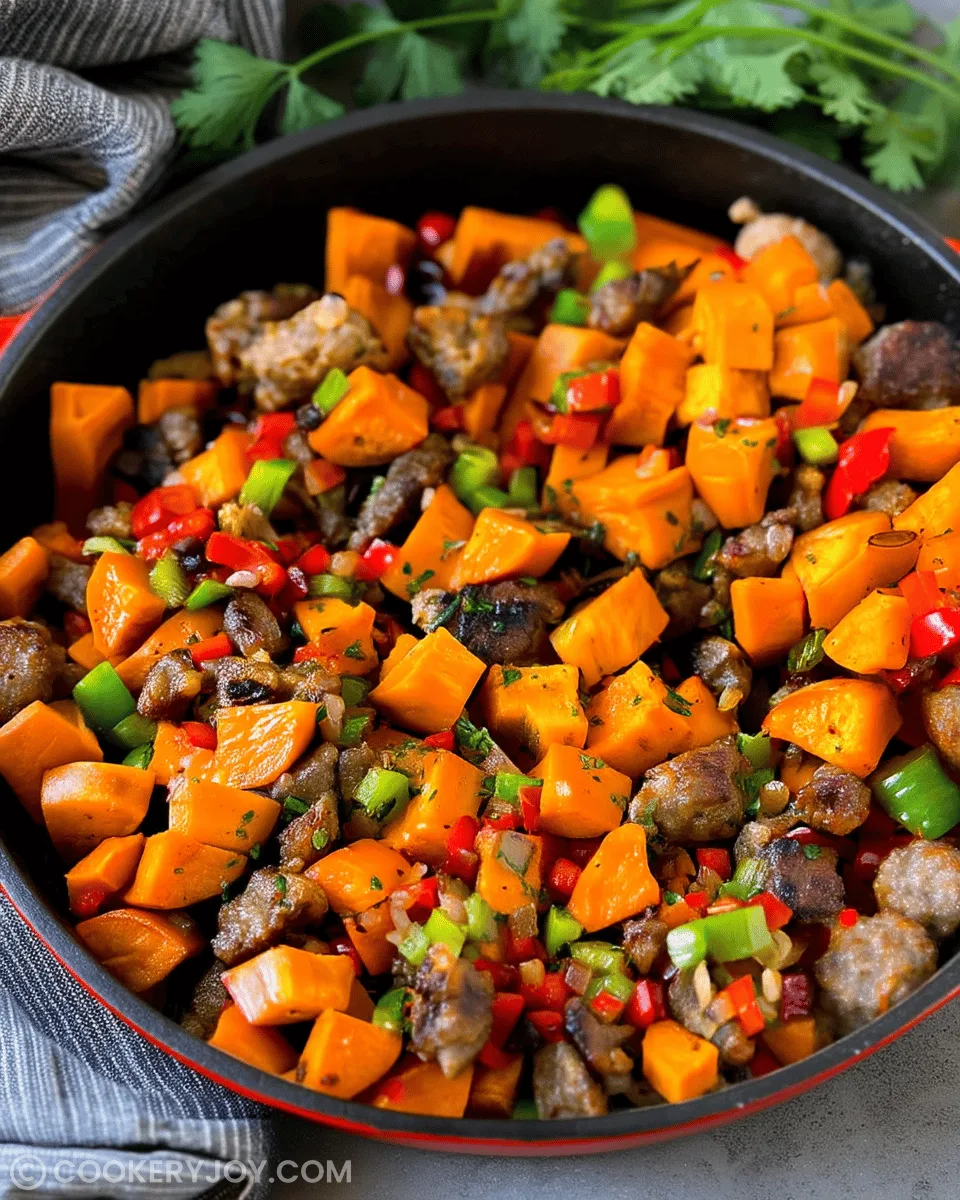 sweet-potato-hash-with-sausage