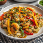 Asian Shrimp and Cabbage Stir Fry