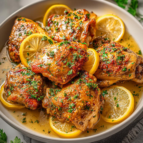 One Pan Lemon Chicken