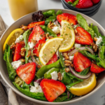 Spring Green Salad with Goat Cheese