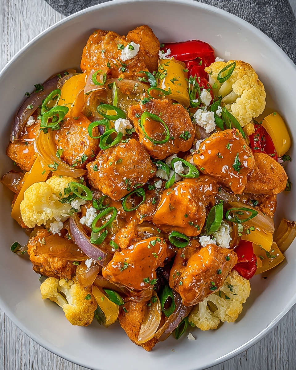 sheet-pan-buffalo-chicken-sweet-potato-bowls
