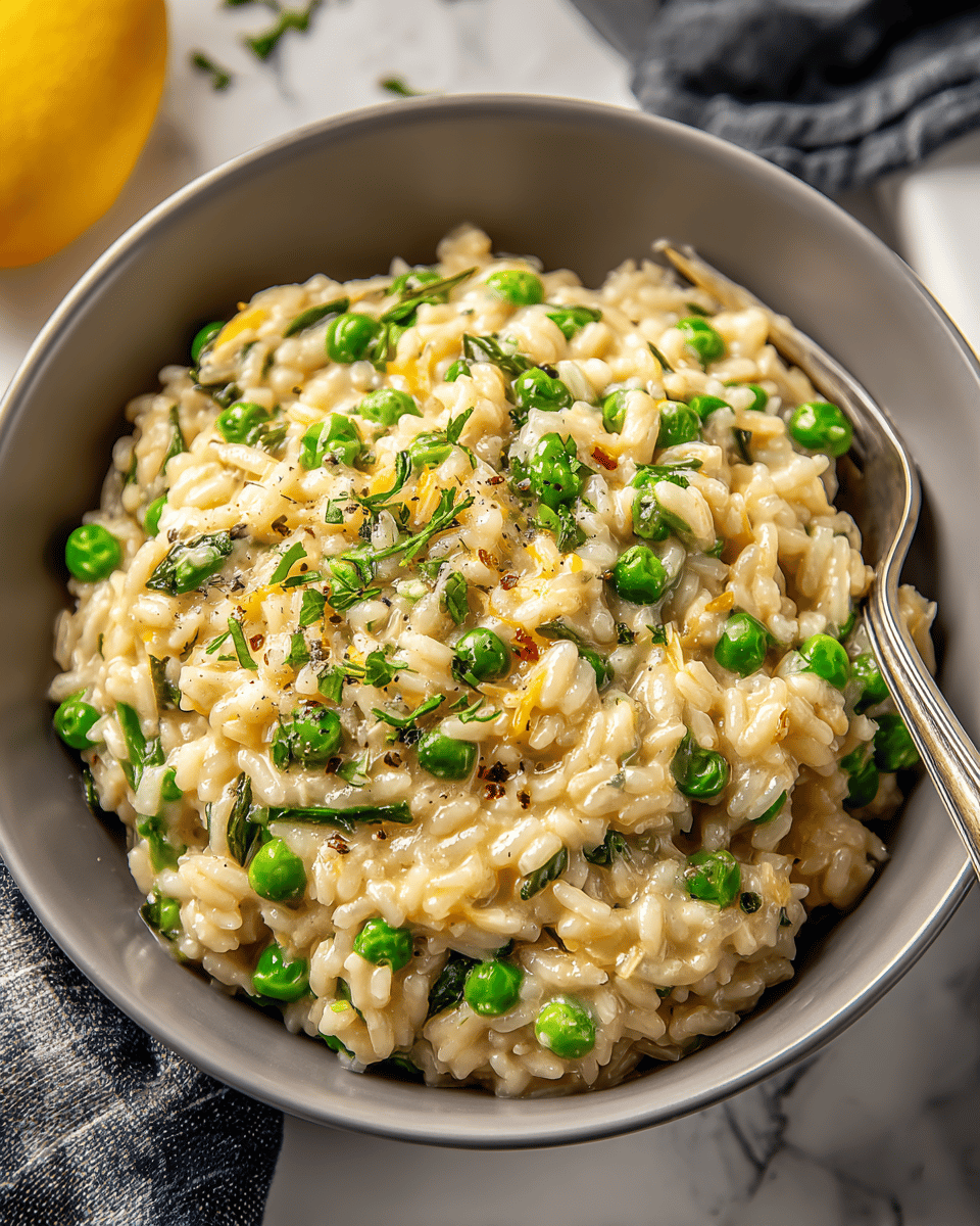 spring-pea-risotto