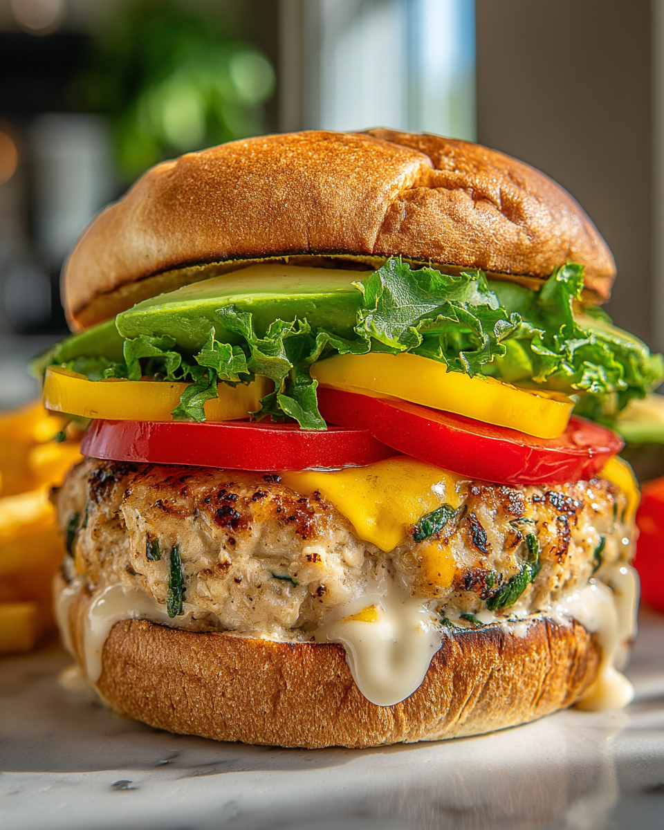 white-cheddar-spinach-chicken-burgers