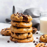 Almond Butter Chocolate Chip Protein Cookies