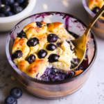 Baked Blueberry Cottage Cheese Bowls