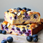 Blueberry Cottage Cheese Breakfast Bake